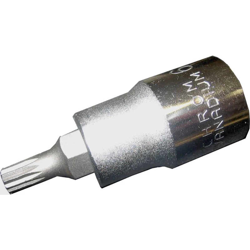 SW-Stahl Schraubendreheinsatz 1/2" Innenvielzahn M6 x 53 mm