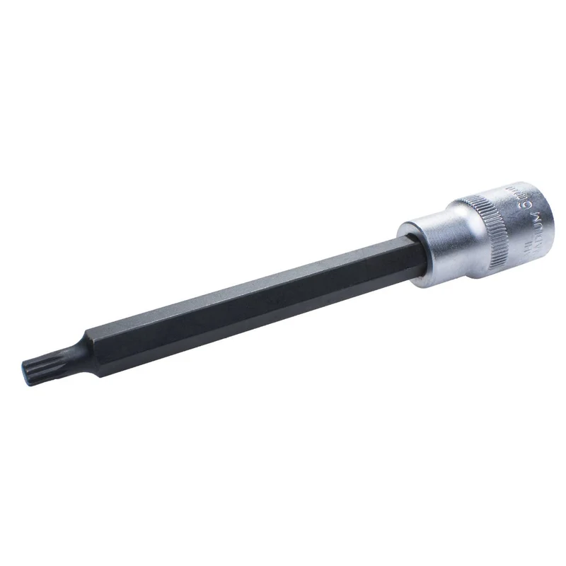 SW-Stahl Schraubendreheinsatz 1/2" Innenvielzahn M5 x 140 mm