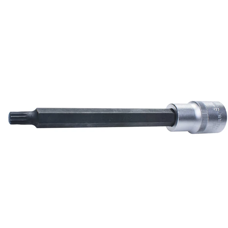 SW-Stahl Schraubendreheinsatz 1/2" Innenvielzahn M8 x 140 mm