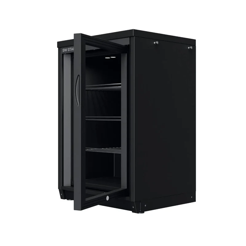 SW-Stahl Unterschrank mit Kühlschrank