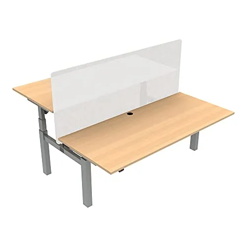 STIER Elektrisch höhenverstellbarer Team-Schreibtisch 501-88 180x80cm Buche mel.