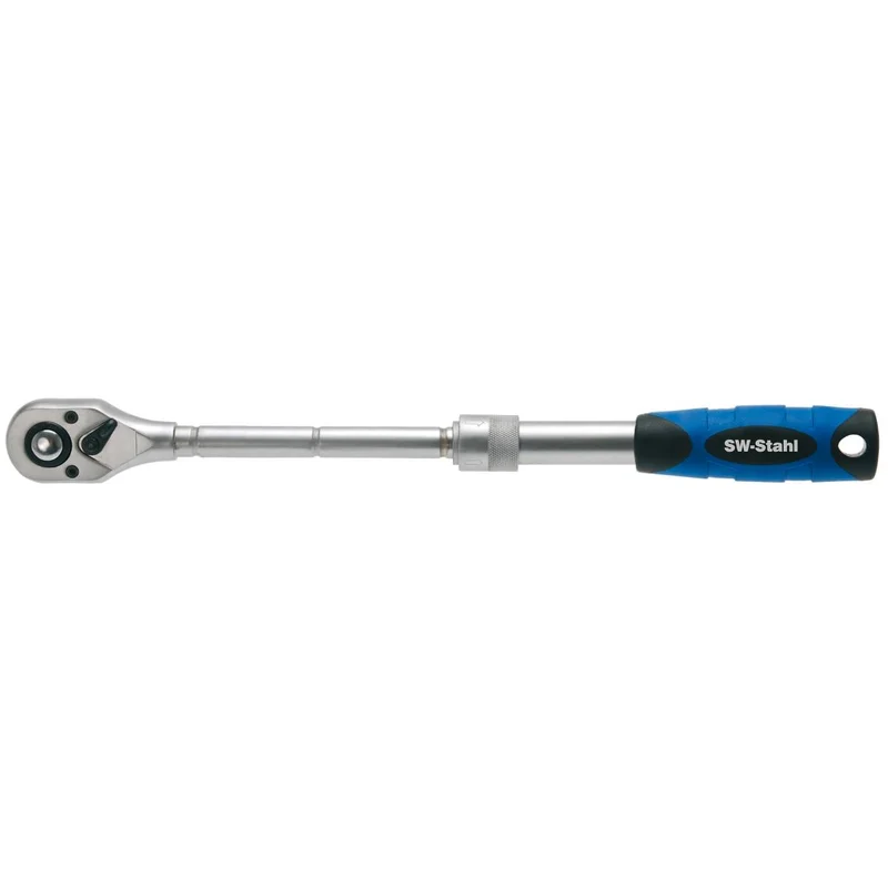 SW-Stahl Umschaltknarre 1/4" Teleskopauszug