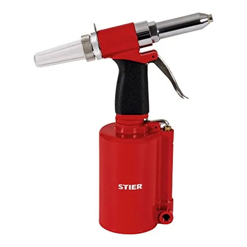 STIER Blindnietpistole SBN-2 für Nietgrößen von 2,4 - 6,4mm inklusive Mundstücke