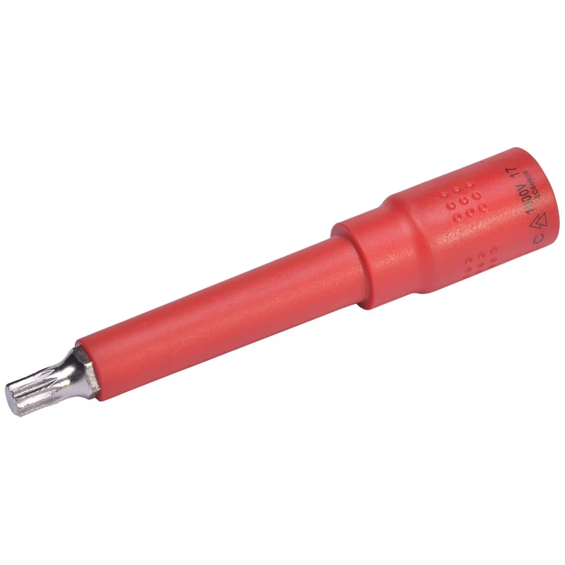 SW-Stahl Steckschlüsseleinsatz 3/8" Innenvielzahn M8 VDE