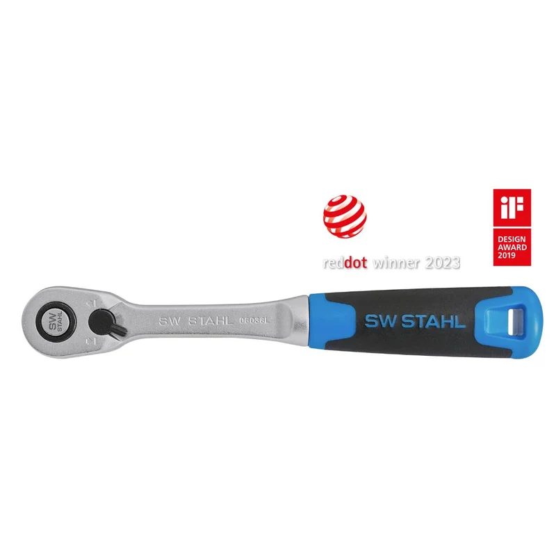 SW-Stahl Umschaltknarre 3/8" schlanke Ausführung