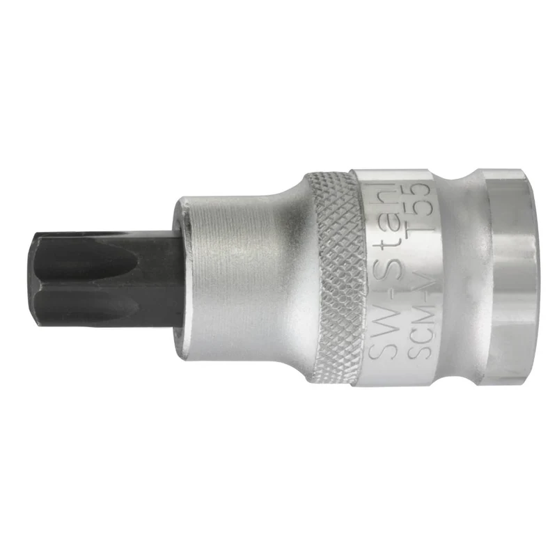 SW-Stahl Schraubendreheinsatz 1/2" T-Profil T55 x 53 mm