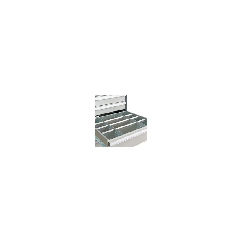STIER Schubladeneinteilung Metalleinteilung BLH 75 mm Innenmaß 500x450 mm 12