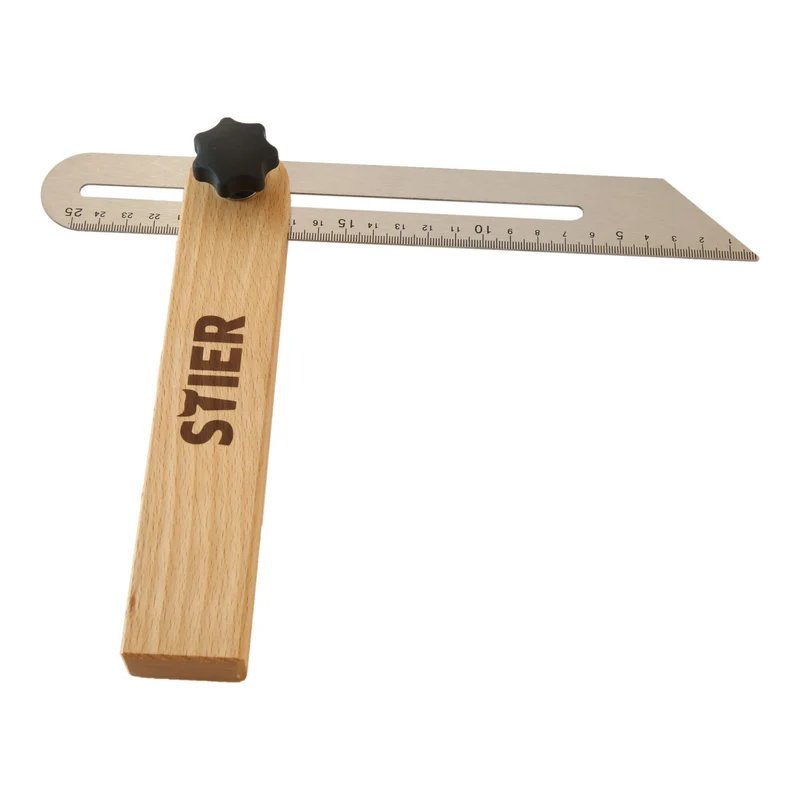 STIER Präzisions-Schmiege Länge 250 mm Schmiege Winkel Winkelmesser