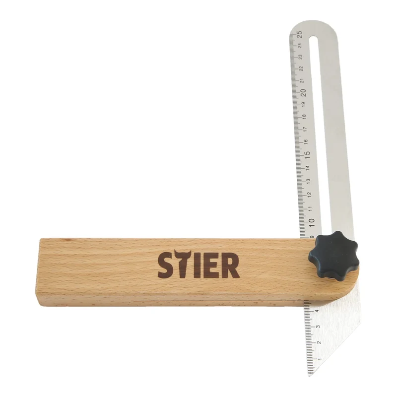 STIER Präzisions-Schmiege Länge 250 mm Schmiege Winkel Winkelmesser