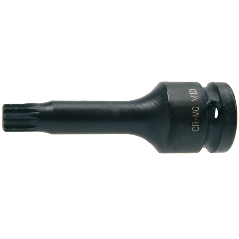 SW-Stahl IMPACT-Schraubendreheinsatz 1/2" Innenvielzahn M10 x 78 mm