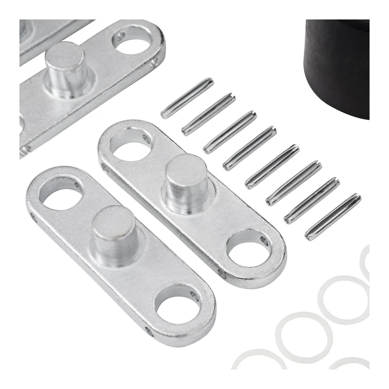 STIER Tandem-Lastrollen-Set aus robustem Nylon inkl. Achsen + Wippen für