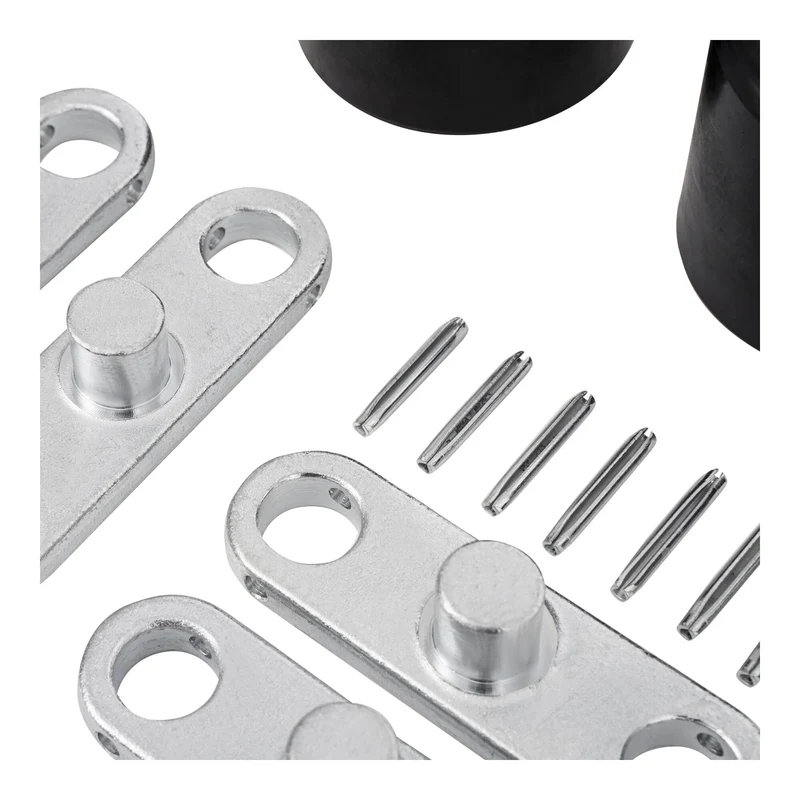 STIER Tandem-Lastrollen-Set aus robustem Nylon inkl. Achsen + Wippen für