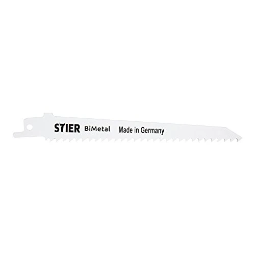 STIER Säbelsägeblatt 5 Stück Modell ST4016 Schnittlänge 130 mm Zahnteilung 4,2