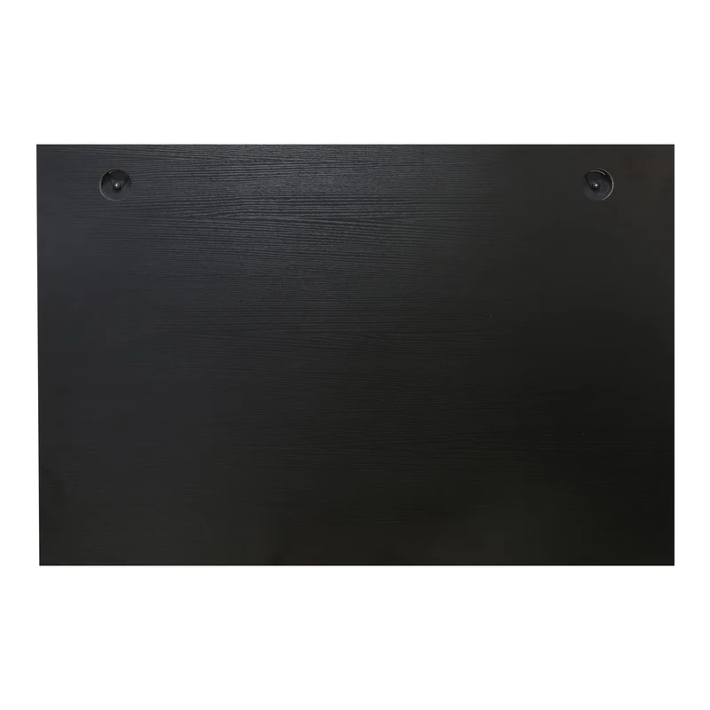 STIER Schreibtischplatte 180x80cm schwarz melaminbeschichtet tabletop 25mm dick