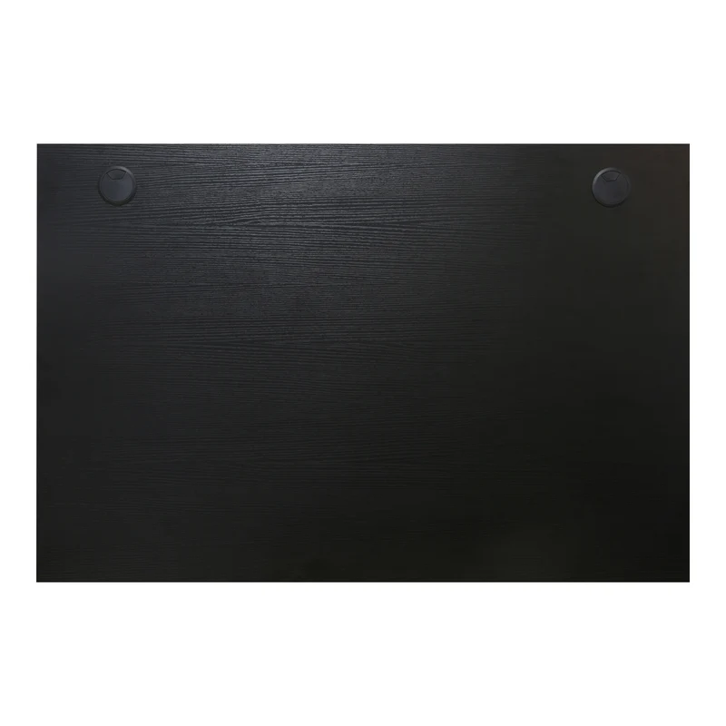 STIER Schreibtischplatte 120x80cm schwarz melaminbeschichtet tabletop 25mm dick