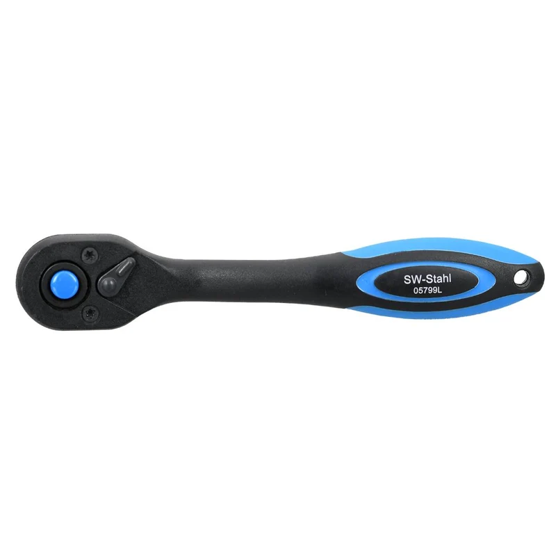 SW-Stahl Umschaltknarre 1/4" ergonomisch Kunststoff