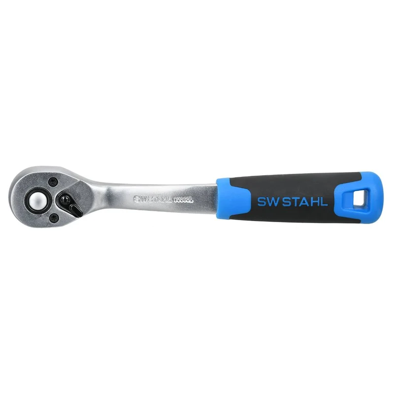 SW-Stahl Umschaltknarre 3/8" gebogen
