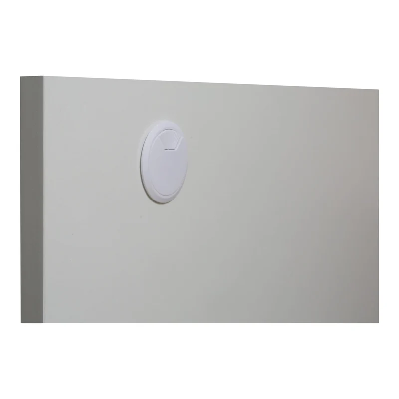 STIER Schreibtischplatte 120x80cm weiß melaminbeschichtet tabletop 25mm dick mit