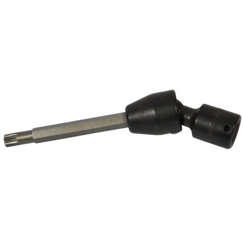 SW-Stahl IMPACT-Schraubendreheinsatz 3/8" Innenvielzahn M10 mit Gelenk