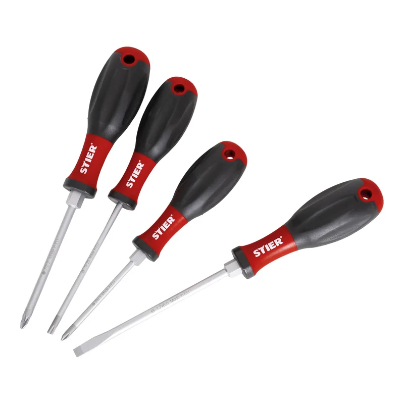 STIER Schraubendreher-Satz Big Pack 13-teilig mit Schlitz- Phillips- Pozidriv-