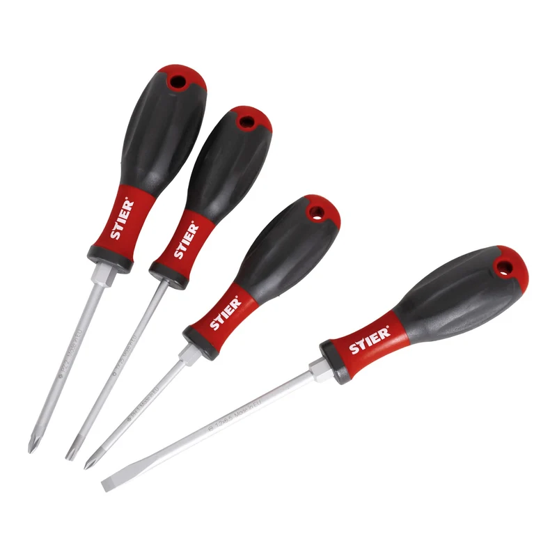 STIER Schraubendreher-Satz Big Pack 13-teilig mit Schlitz- Phillips- Pozidriv-