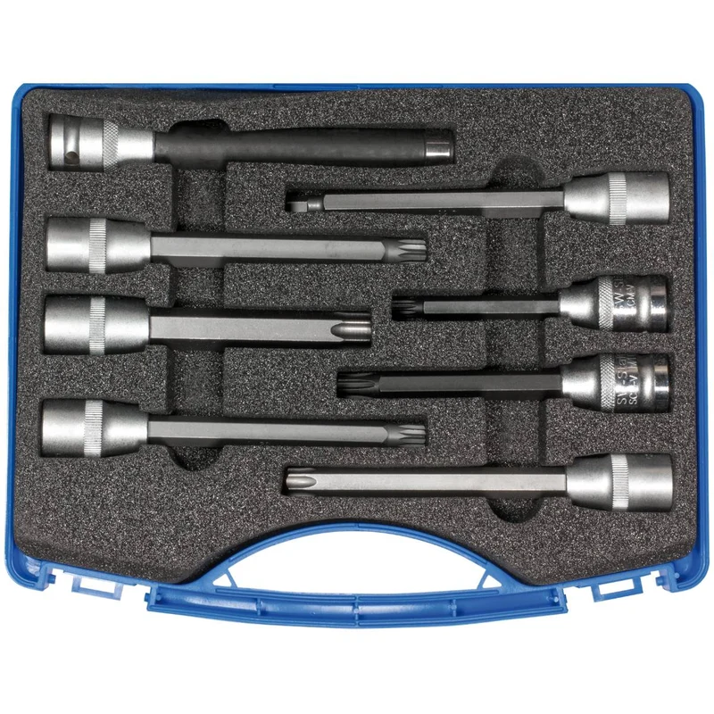 SW-Stahl Schraubendreheinsätze 1/2" 8-teilig