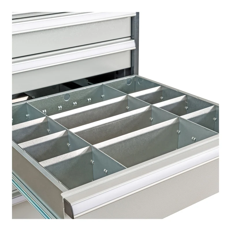 STIER Schubladeneinteilung Metalleinteilung BLH 200-300 mm Innenmaß 600x450 mm