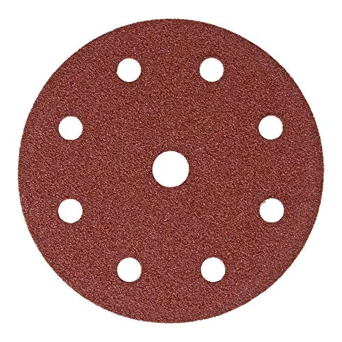 STIER Schleifscheiben Holz D125 / P40 / 8-Loch 25 Stk