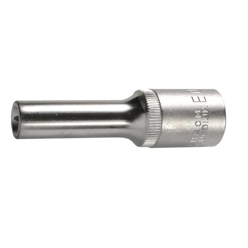 SW-Stahl Steckschlüsseleinsatz 1/2" E-Profil E10 tief