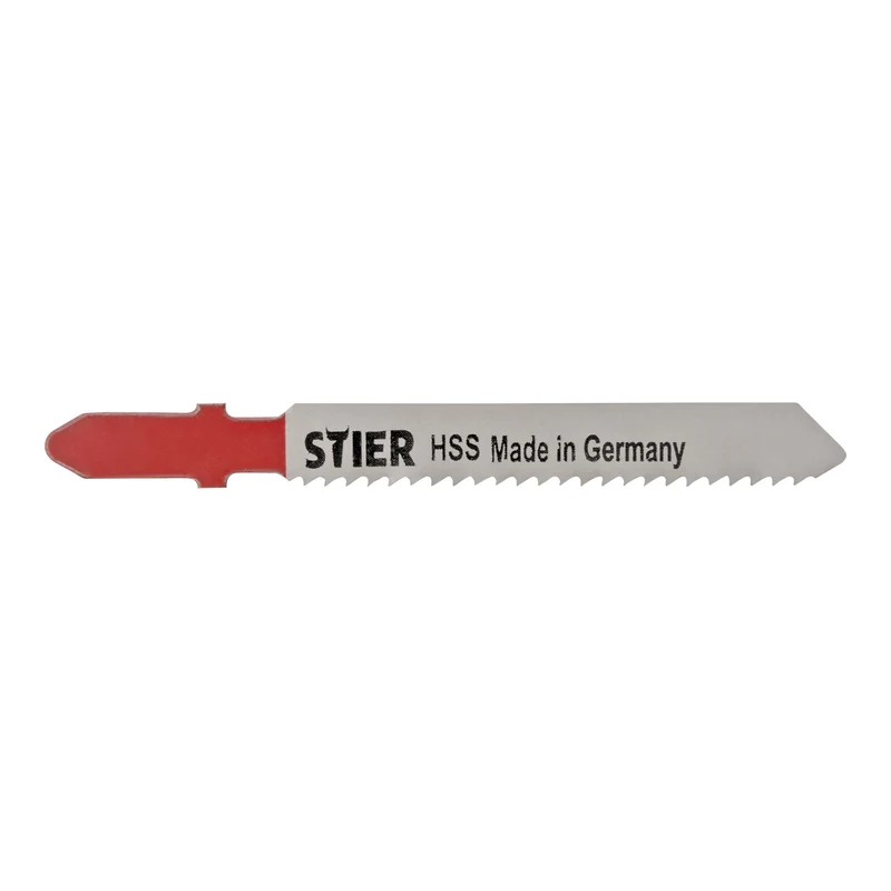 STIER HSS Stichsägeblatt ST 50/2/1 gerader Schnitt Metall Stahlbleche Buntmetall