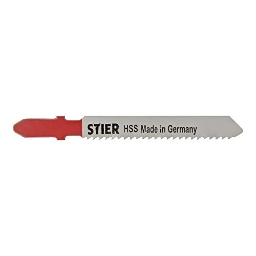 STIER HSS Stichsägeblatt ST 50/2/1 gerader Schnitt Metall Stahlbleche Buntmetall