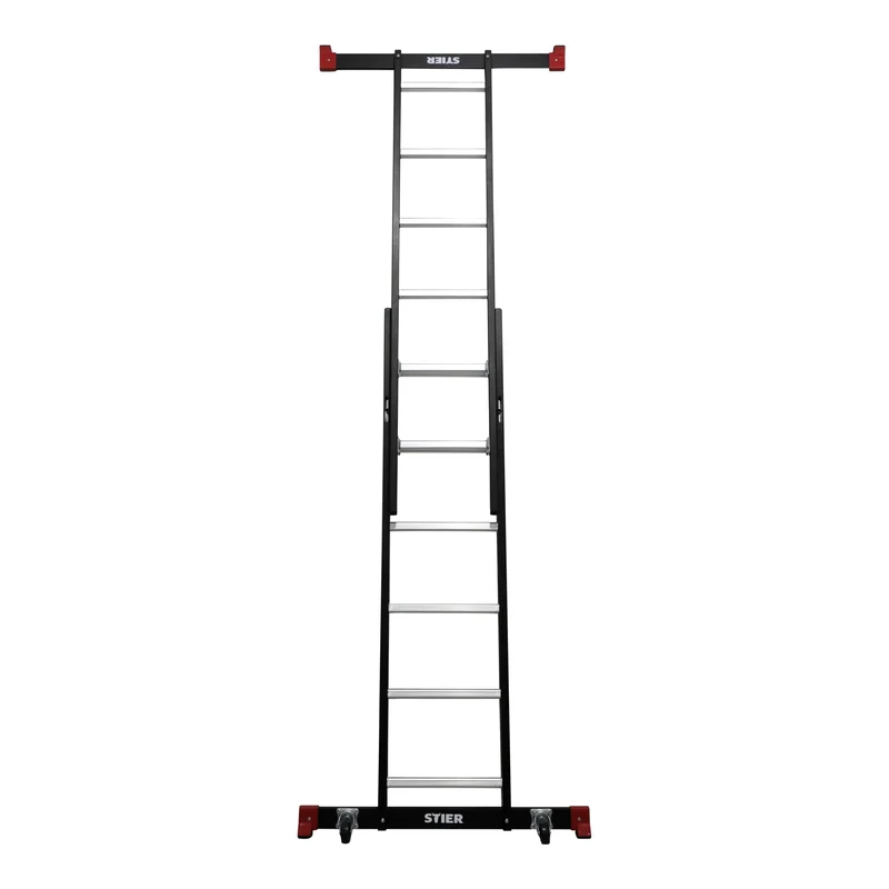 STIER Gerüst-Arbeitsbühne 2x 6 bis 150 kg belastbar Mehrzweckleiter Arbeitsbühne