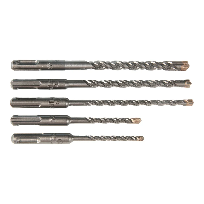STIER Hammerbohrer-Set Premium SDS-plus 5-teilig Hammerbohrer SDS plus Set SDS