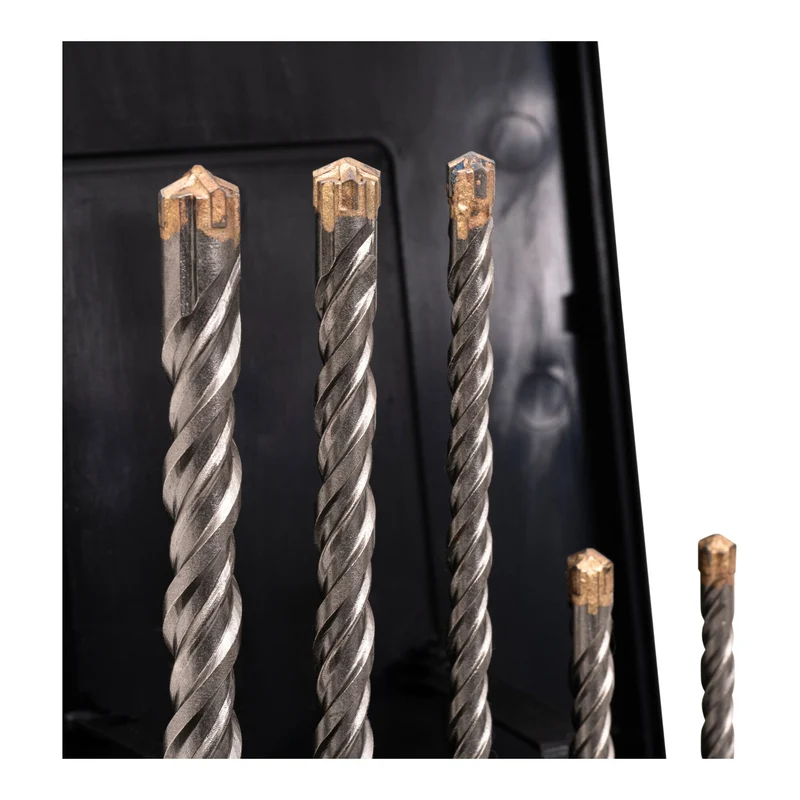 STIER Hammerbohrer-Set Premium SDS-plus 5-teilig Hammerbohrer SDS plus Set SDS