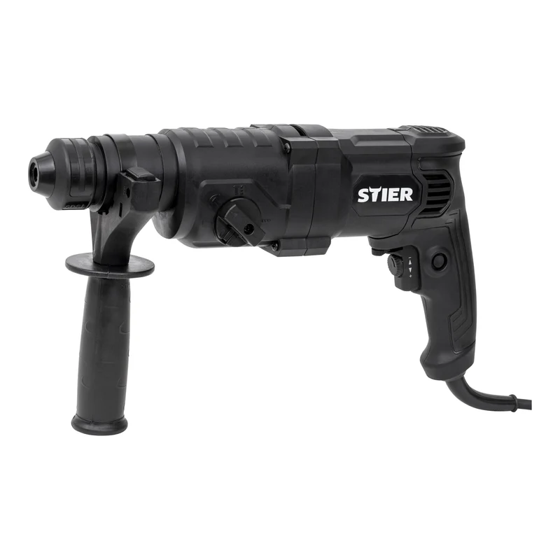 STIER Bohrhammer SHB-T-4900 Hammerbohrer 800 W 3,3 J 0-4900 Schläge/Min SDS-Plus