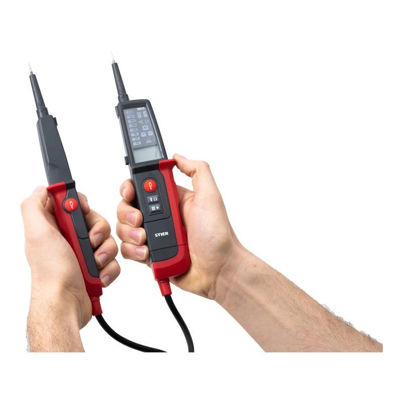 STIER Profi Spannungs- und Durchgangsprüfer 6V-1000V AC/DC 2-polig CAT III 1000V