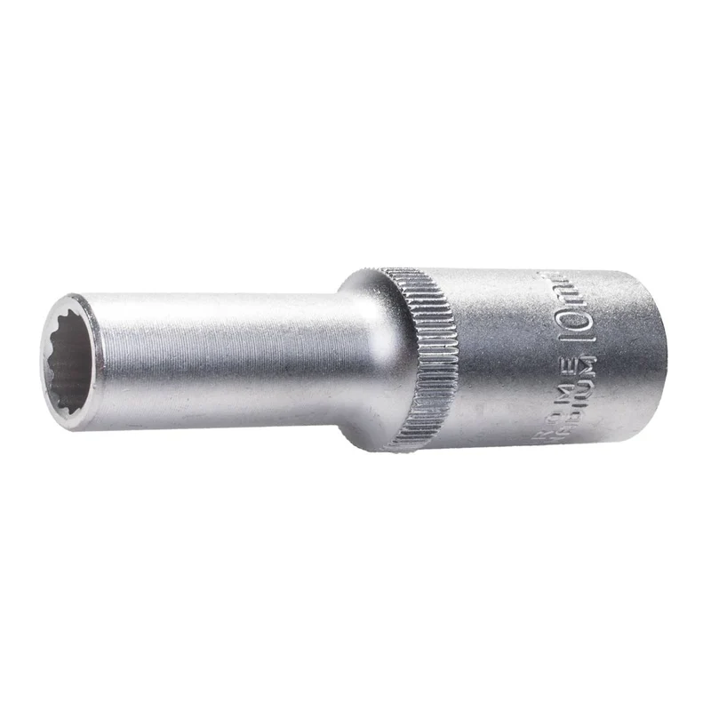 SW-Stahl Steckschlüsseleinsatz 1/2" Zwölfkant 10 mm tief