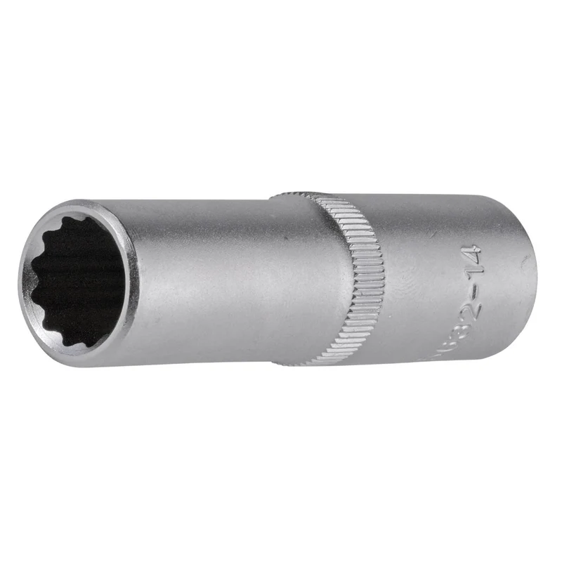 SW-Stahl Steckschlüsseleinsatz 1/2" Zwölfkant 14 mm tief