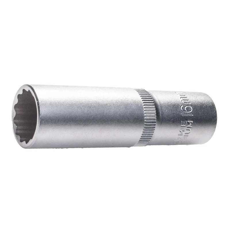 SW-Stahl Steckschlüsseleinsatz 1/2" Zwölfkant 16 mm tief