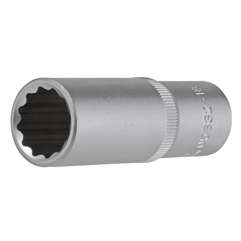 SW-Stahl Steckschlüsseleinsatz 1/2" Zwölfkant 18 mm tief