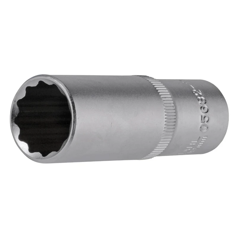 SW-Stahl Steckschlüsseleinsatz 1/2" Zwölfkant 19 mm tief
