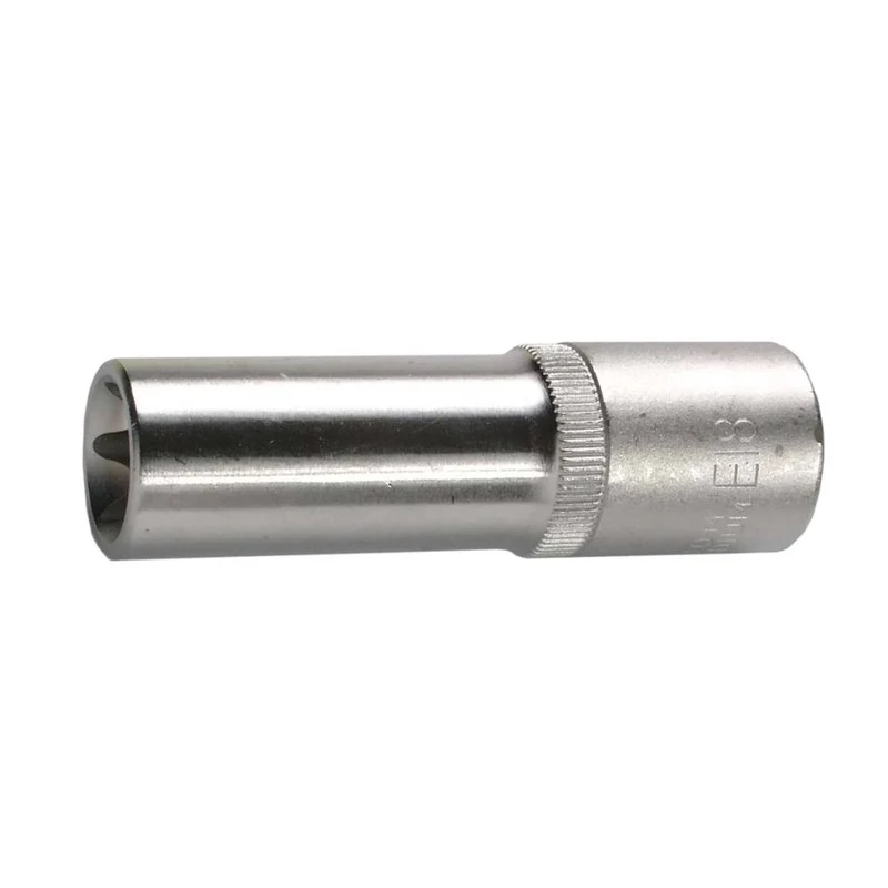 SW-Stahl Steckschlüsseleinsatz 1/2" E-Profil E18 tief