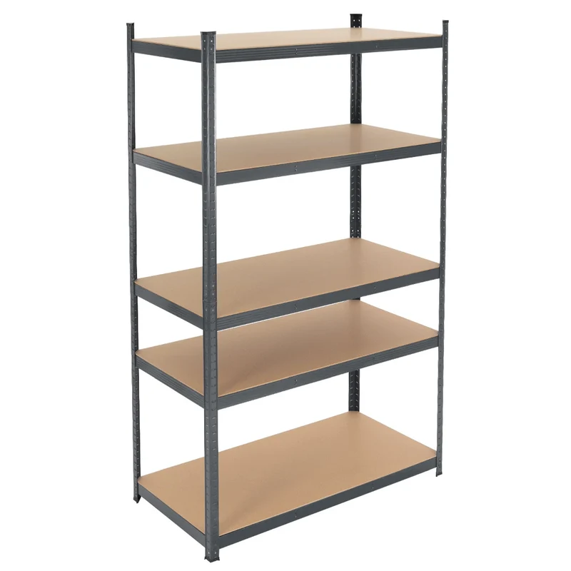 Werkstattregal 200x100x60 cm Anthrazit aus Metall