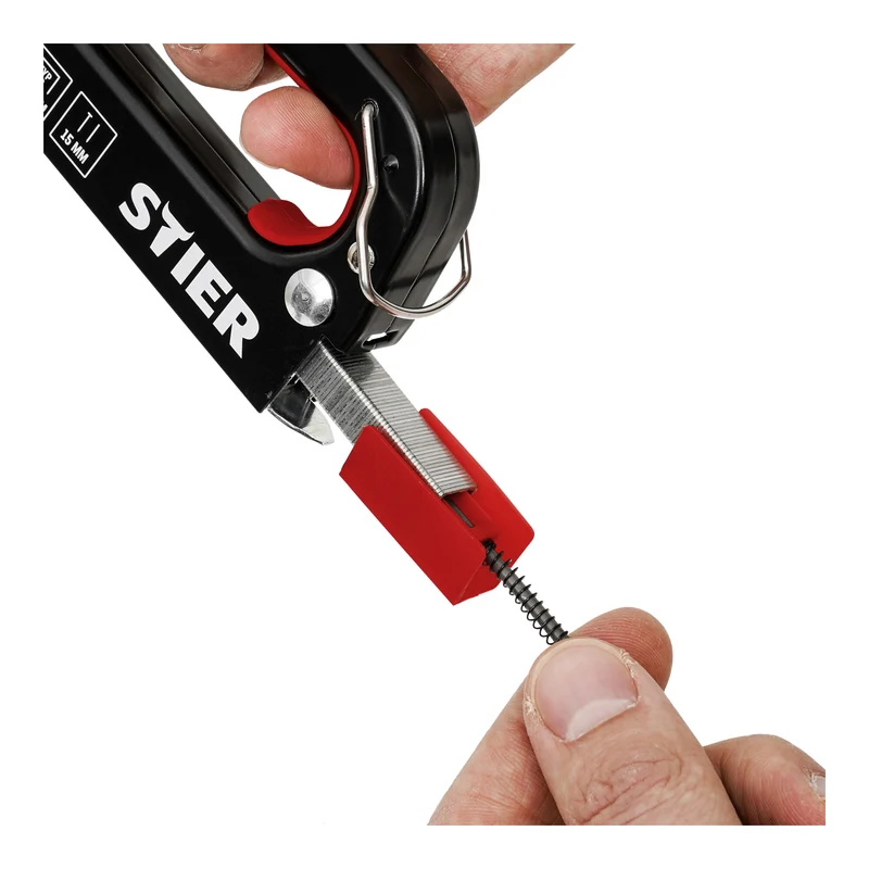 STIER Kombi-Handtacker KHT-100 3 in 1 + 300 Klammern Typ 53