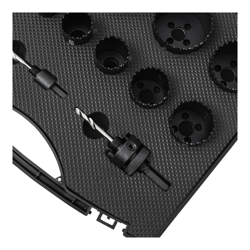 STIER Lochsägen-Set HSS-Co8 Bimetall 22 25 32 35 40 44 51 60 14-teilig 20 68 76