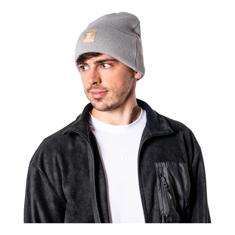 STIER Beanie One Size 7gg Ice Grey