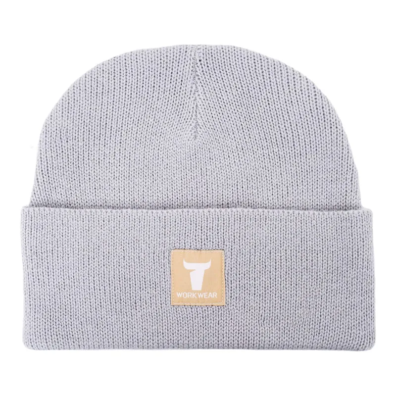 STIER Beanie One Size 7gg Ice Grey