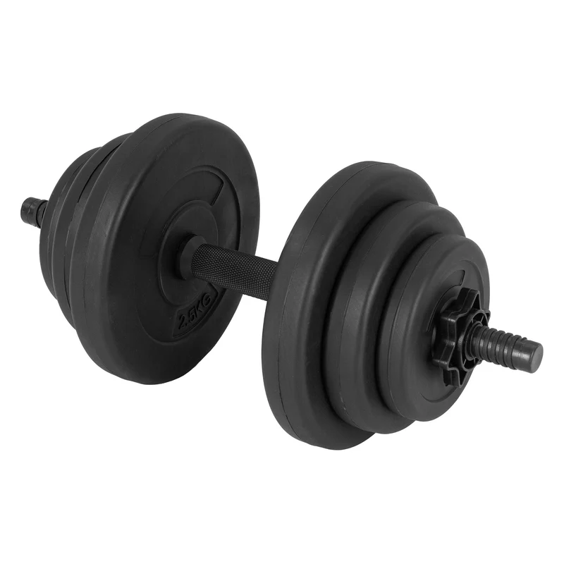 Kurzhantel Set 10kg mit Kunststoffüberzug und Sandfüllung