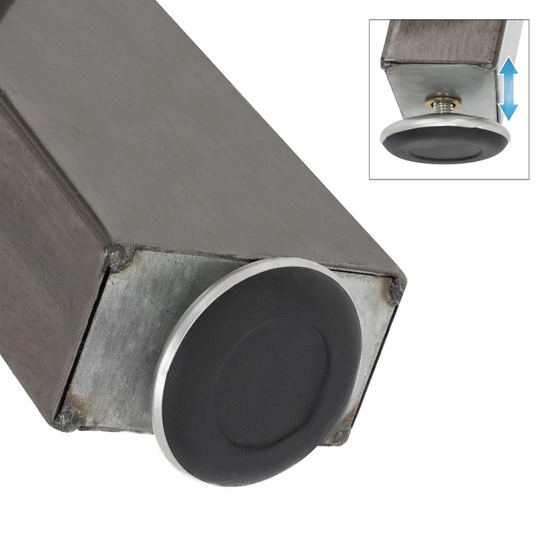 B-Ware Tischbeine Tischgestell 2er Set A-Design 70x72,5 cm Industrial aus Stahl