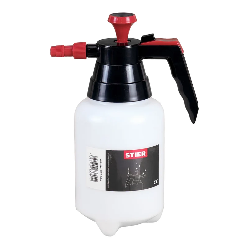 STIER Pumpsprühflasche für Bremsenreiniger mit Viton-Dichtung 1 L